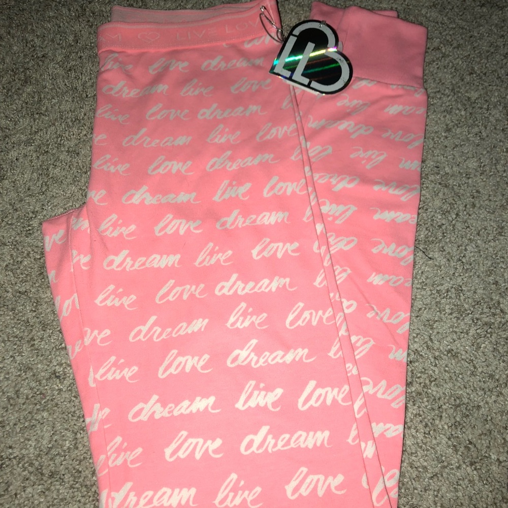 Live Love Dream Sleepwear Leggings